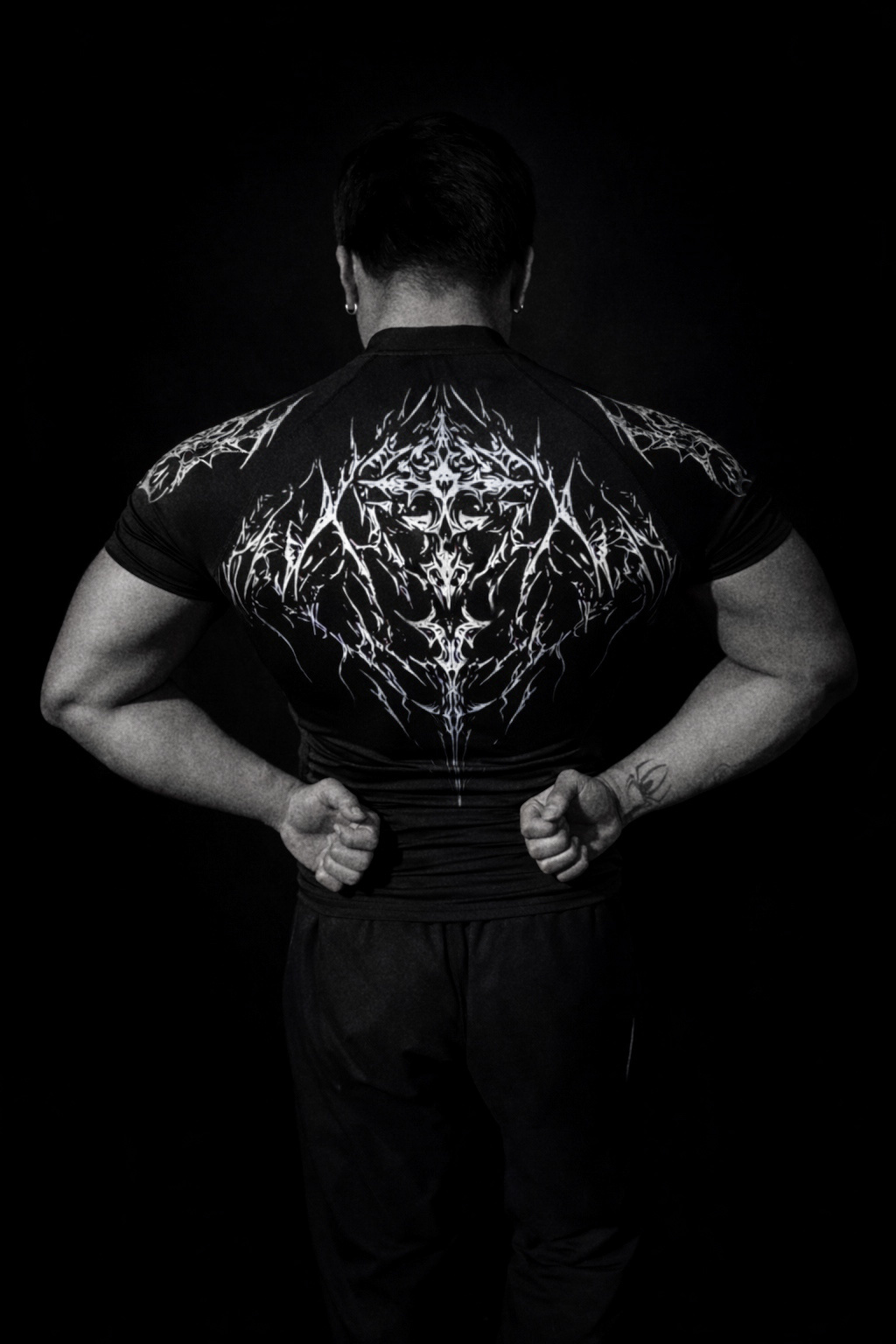Camiseta de Compresión - Inferno White Revenant