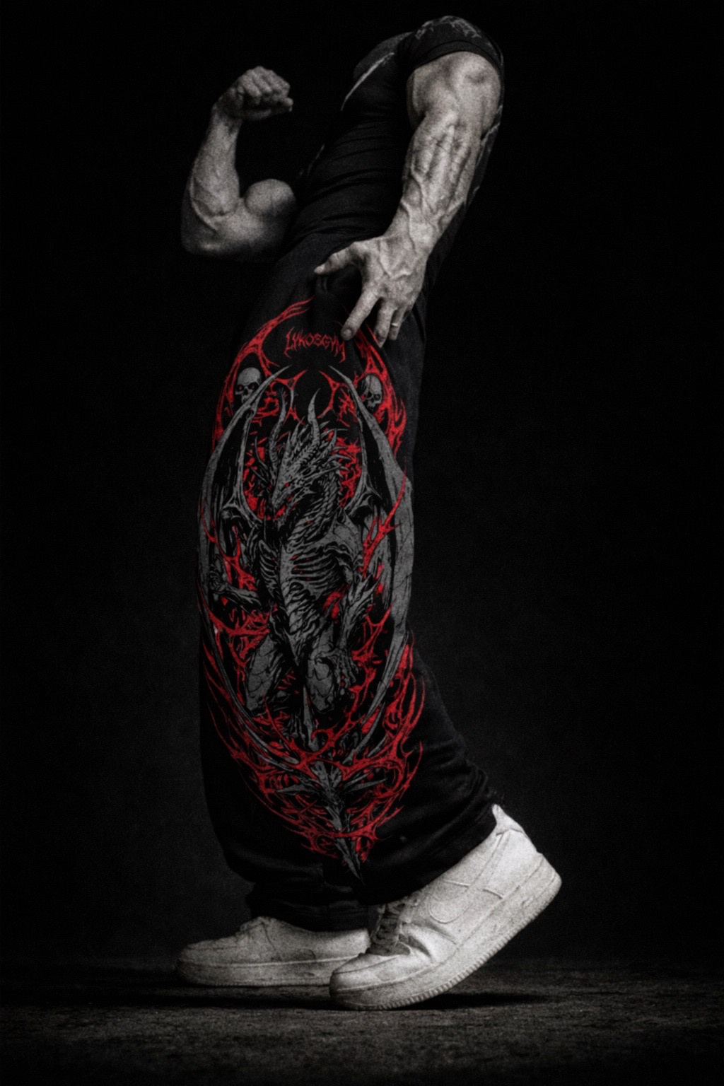 Jogger Oversize - Inferno Blood Dragon