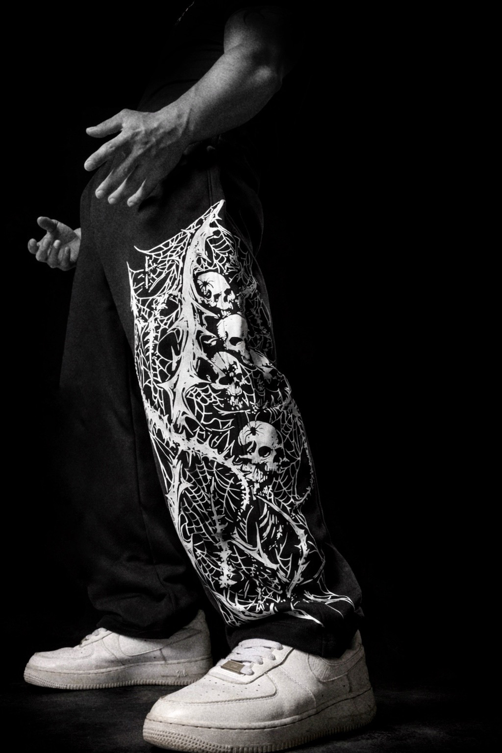 Jogger Oversize - Inferno White Dragon