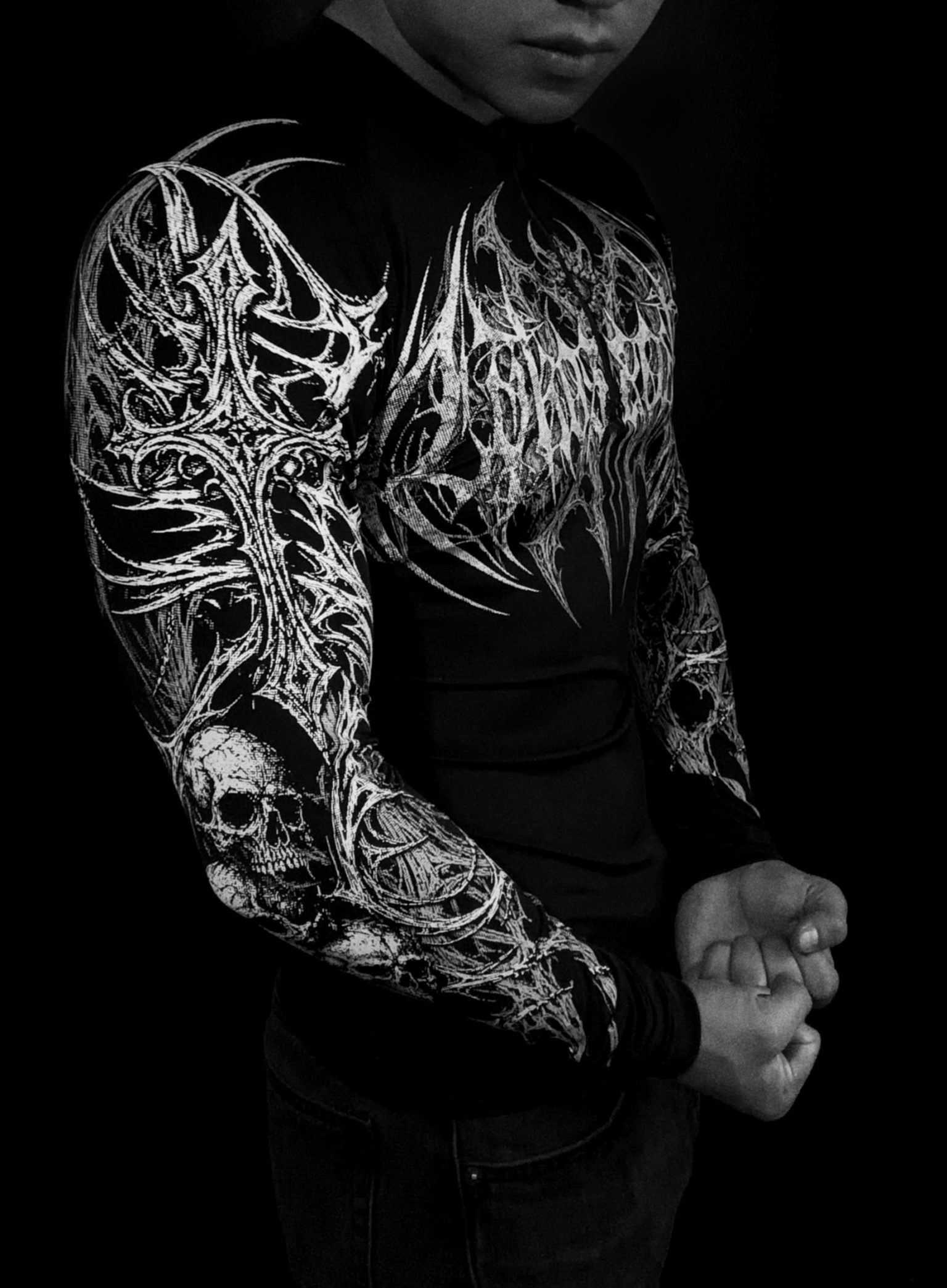BUZO DE COMPRESION DARK GHOST