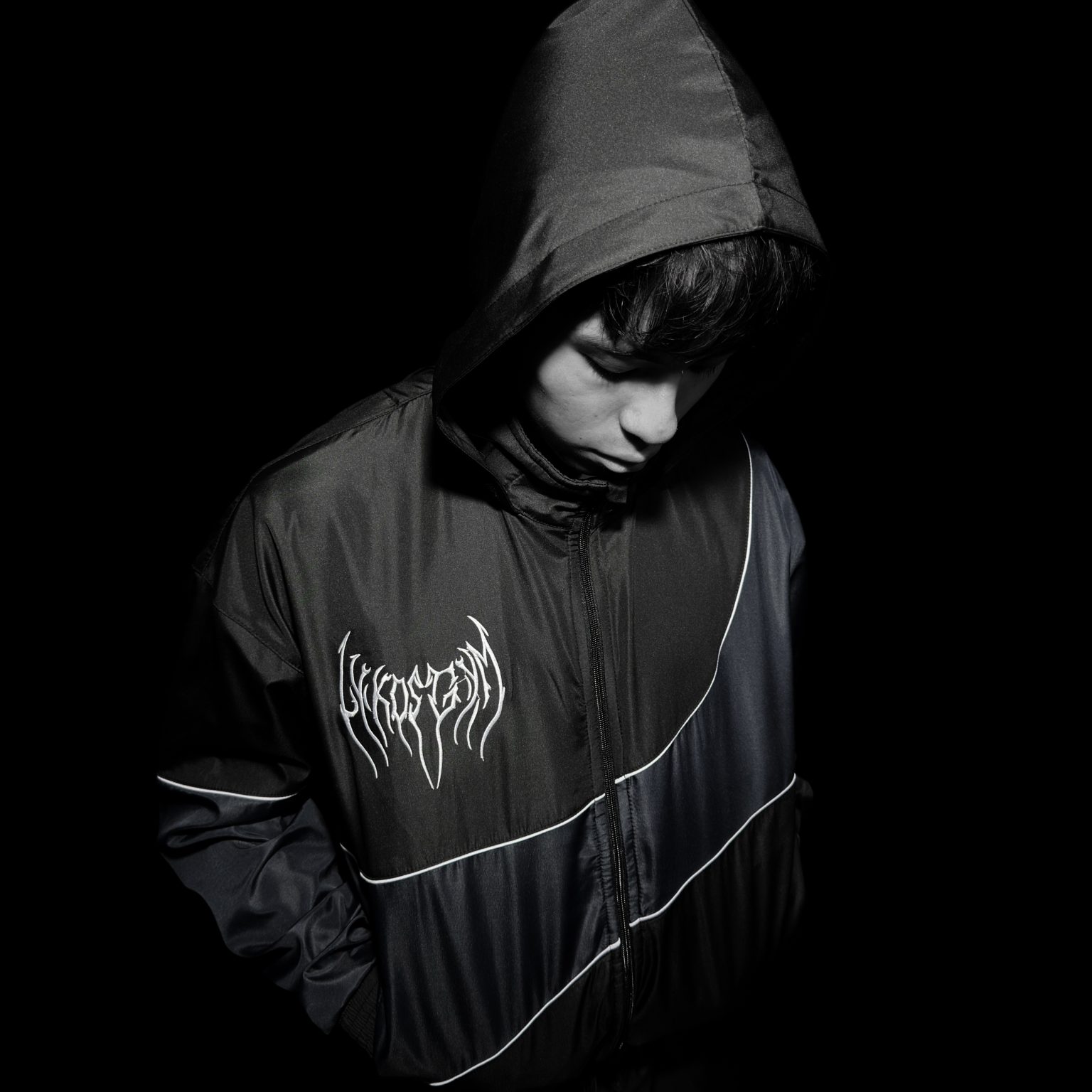 TRACK JACKET BLACKLINE