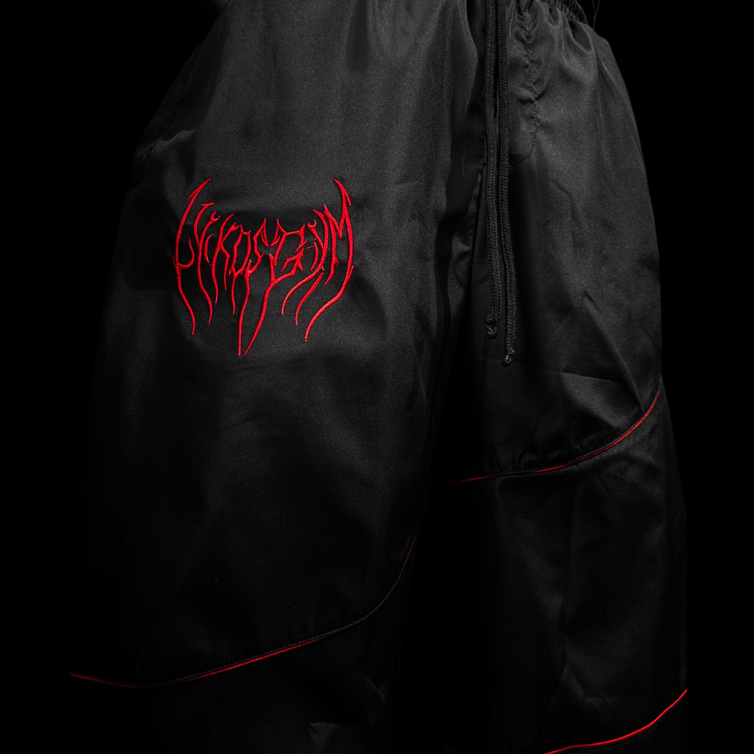 TRACK PANT BLACKLINE RED